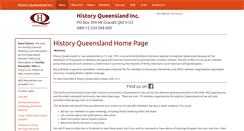 Desktop Screenshot of historyqueensland.org.au